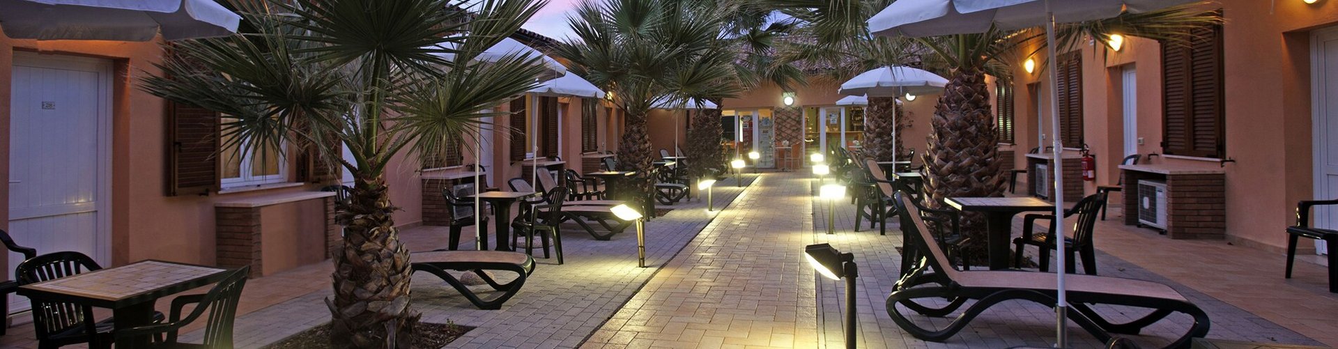 Albergo Le Palme sul mare ad Albinia